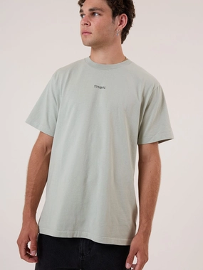 Minimal Thrills Heavy Weight Merch Fit Tee - Sage Grey