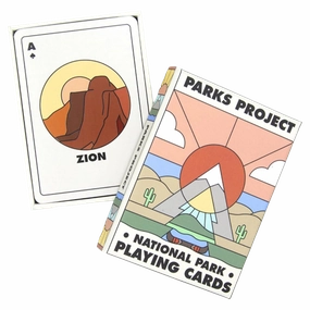 Minimalist National Park Playing Cards