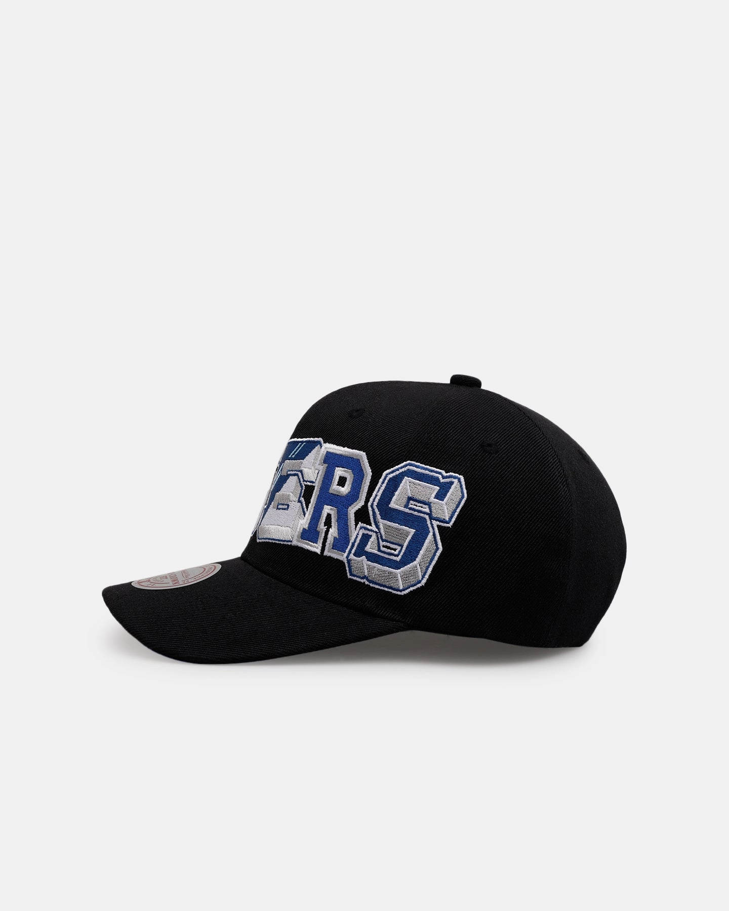 Mitchell & Ness Los Angeles Dodgers 'Hyper Type' Pro Crown Snapback Black