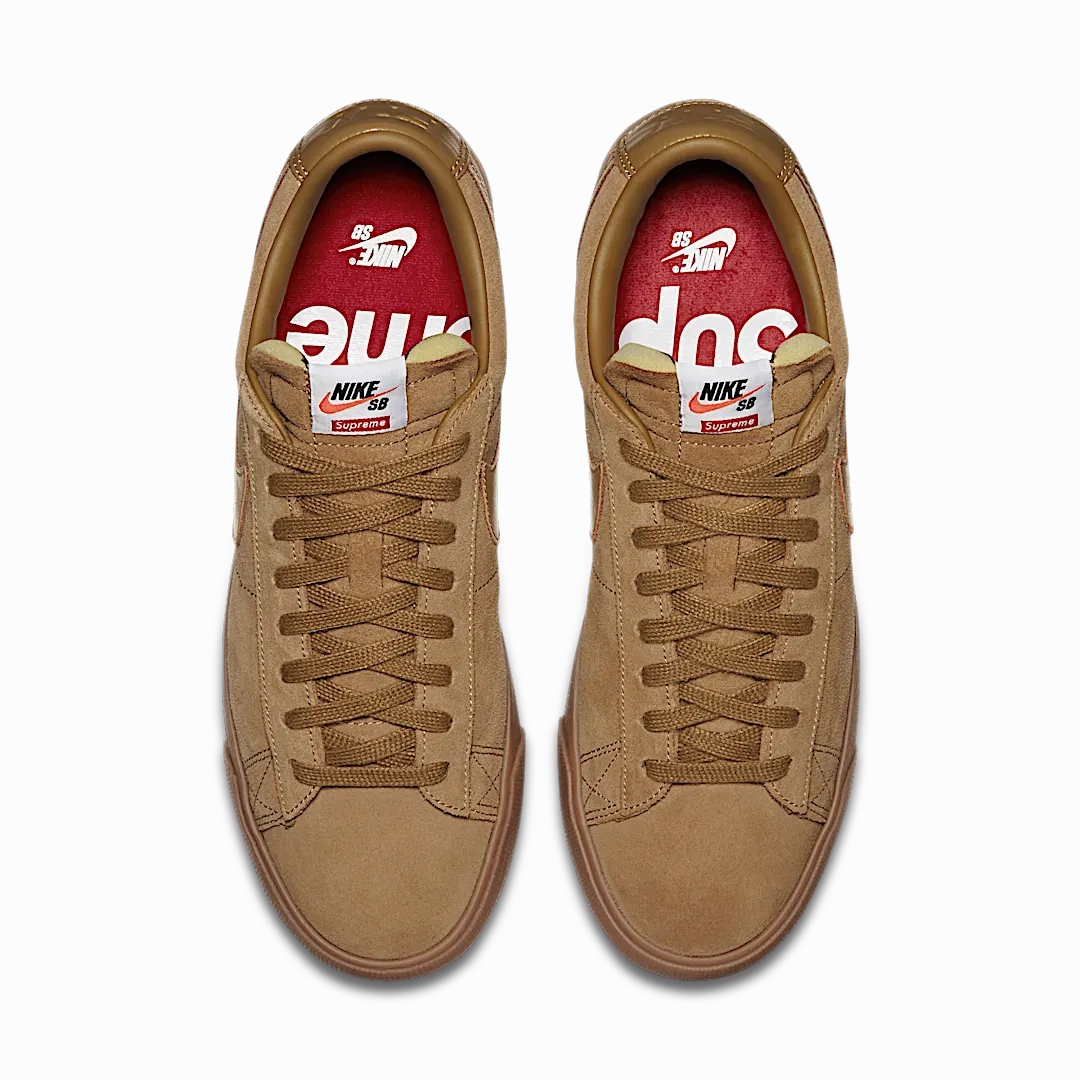 Nike SB Blazer Low GT Supreme Golden Beige