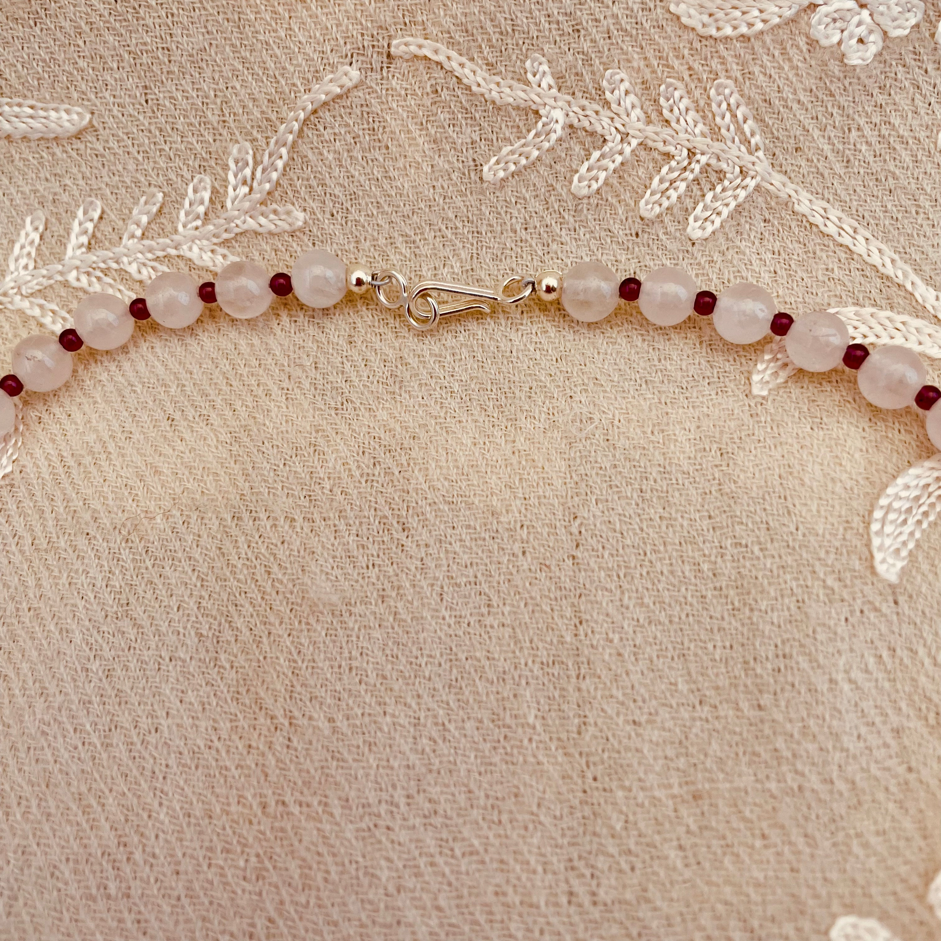 Padma Rose Quartz Necklace