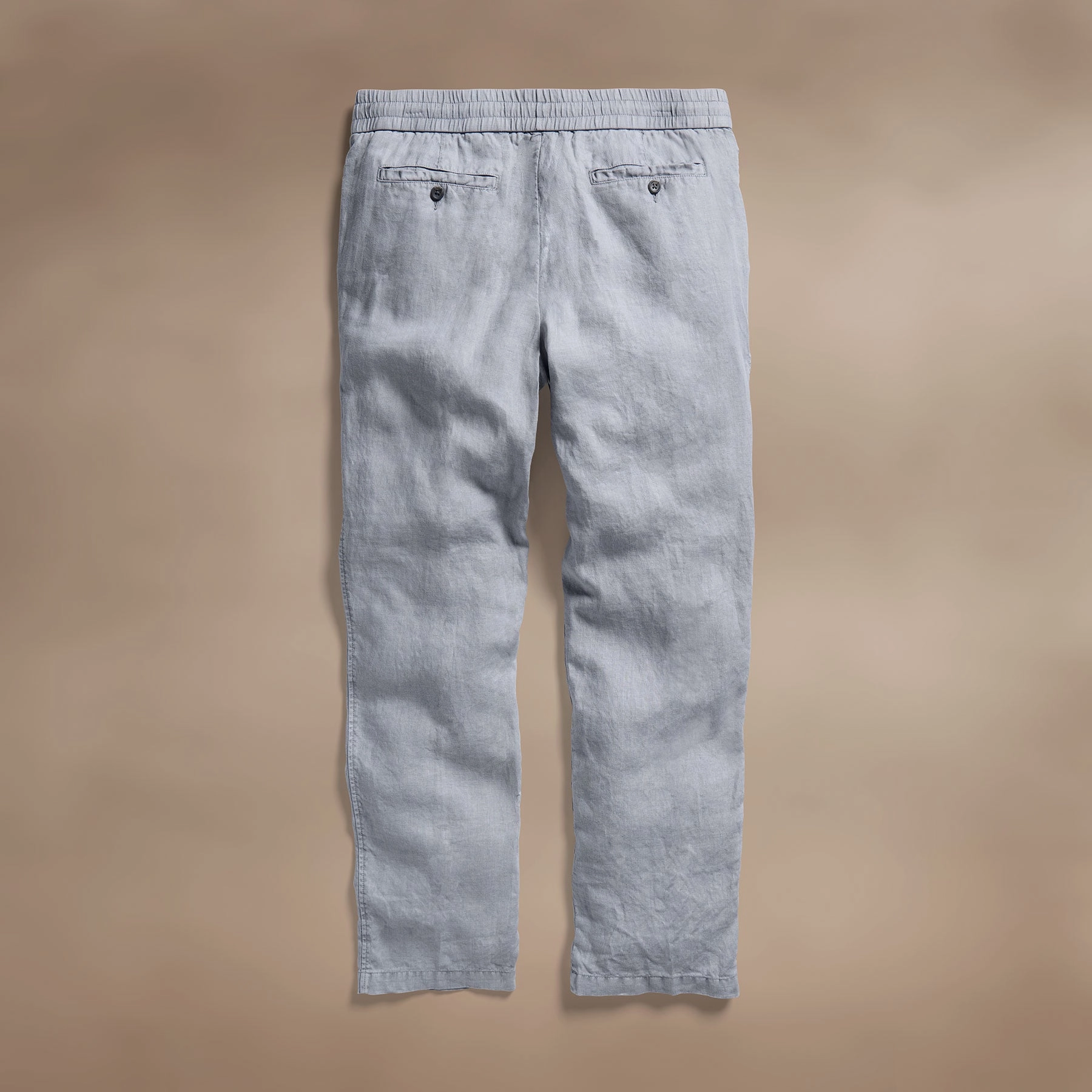 Relaxed Linen Pant - Grey Sky Pigment