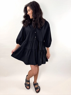 Renn Short Sleeve Tiered Dress