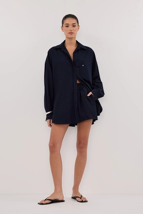 RHEA INK OVERSIZED COTTON SHORT