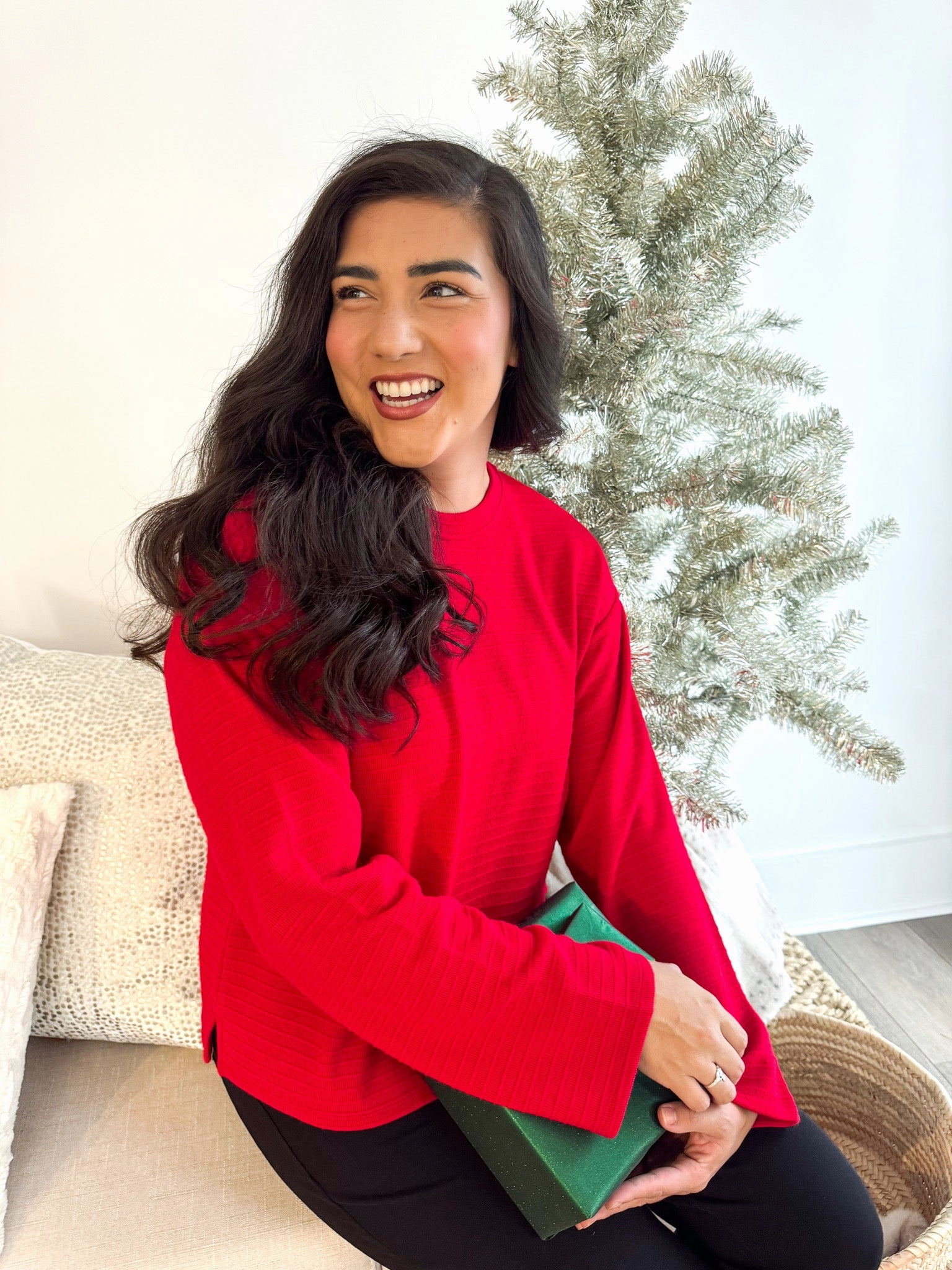 Samantha Textured Pullover