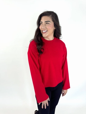 Samantha Textured Pullover