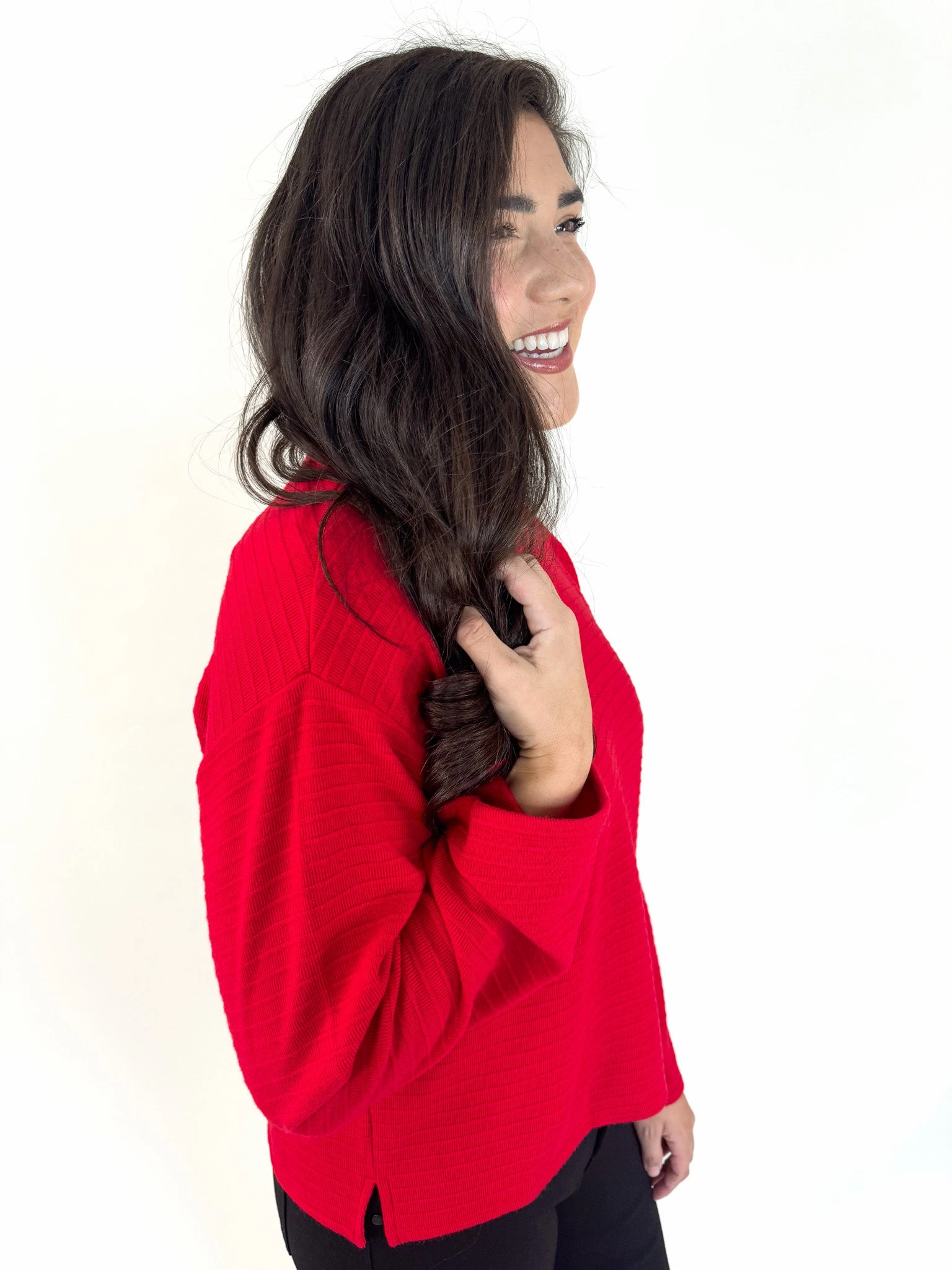 Samantha Textured Pullover