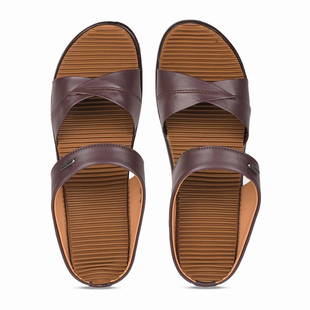 Senorita Casual (Brown) Slippers For Women LAF-1025 By Liberty