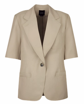 Short Sleeve Oversized Blazer