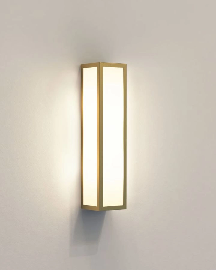 Sleek Contemporary Box Wall Light
