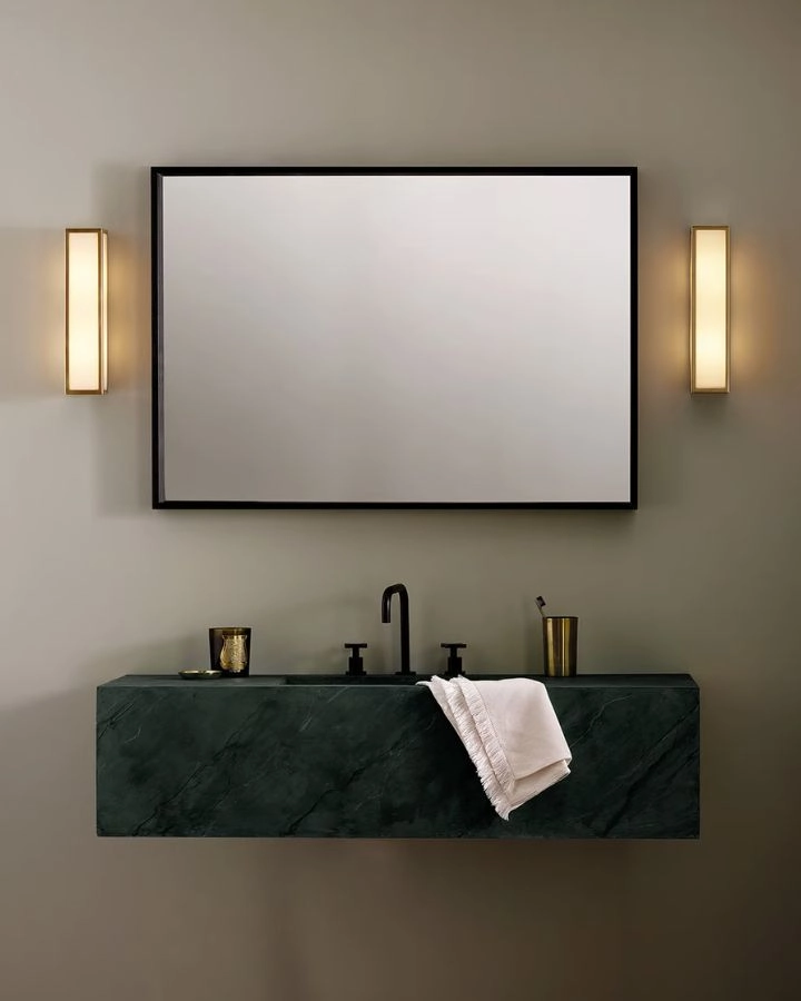 Sleek Contemporary Box Wall Light