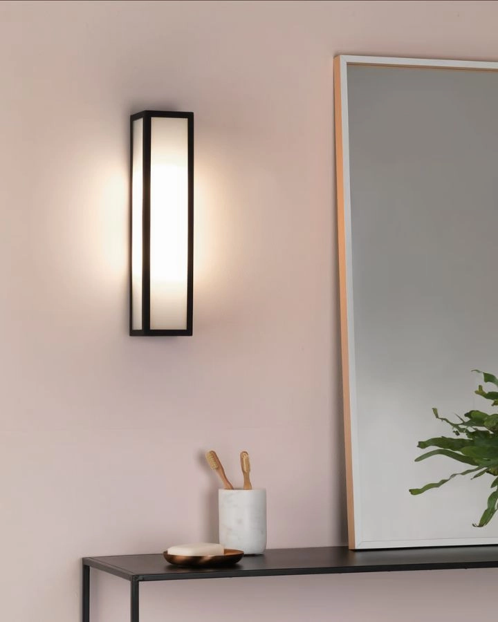 Sleek Contemporary Box Wall Light