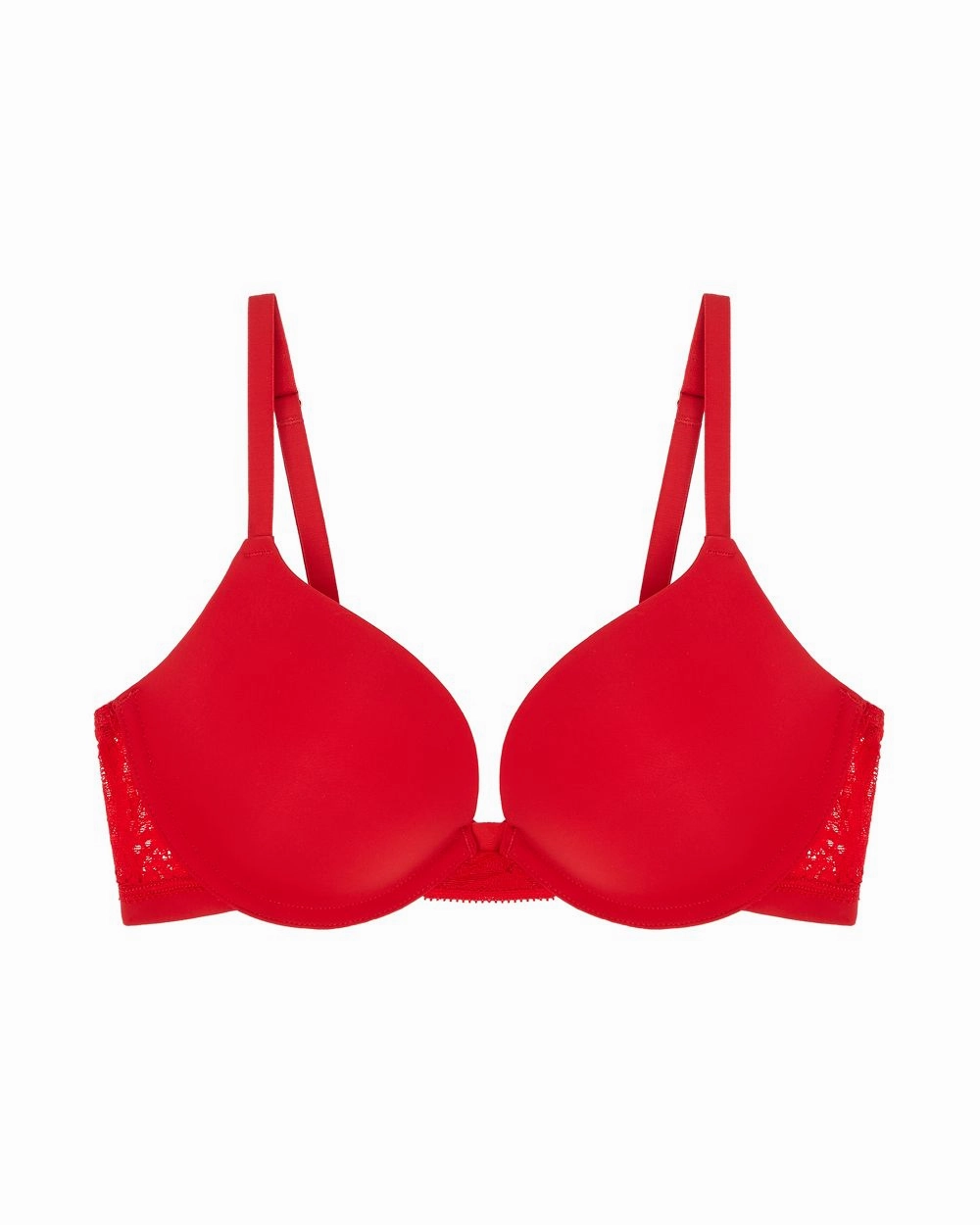 Sleek Micro Push Up Bra with Lace