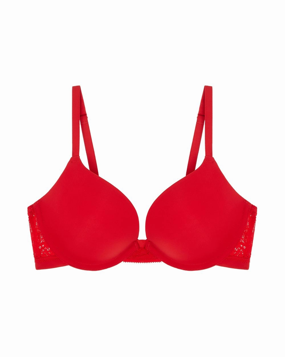 Sleek Micro Push Up Bra with Lace