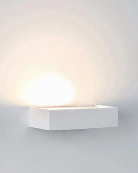 Sleek Profile White Up Wall Light | SALE