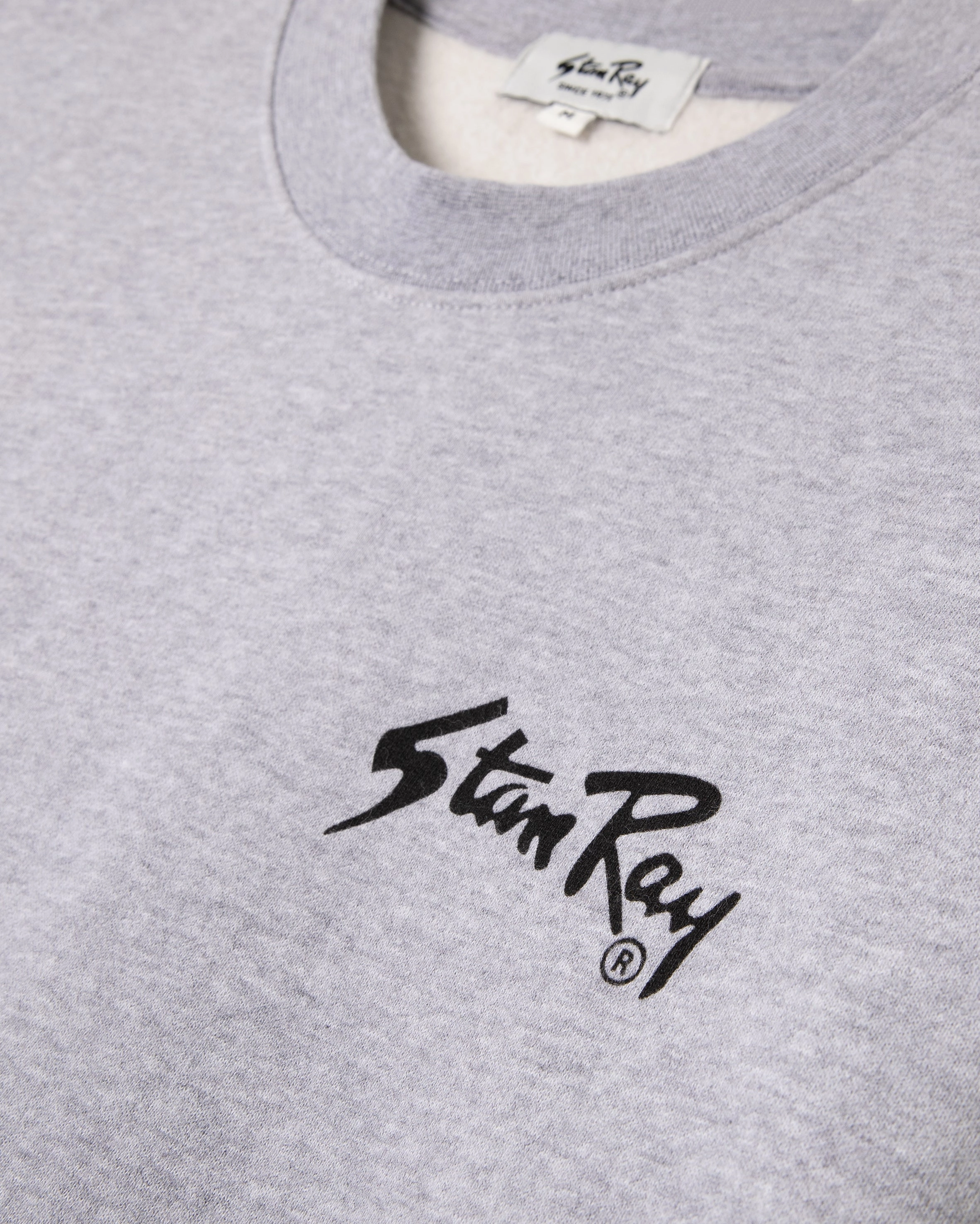 Stan OG Crew (Grey Heather / Black)