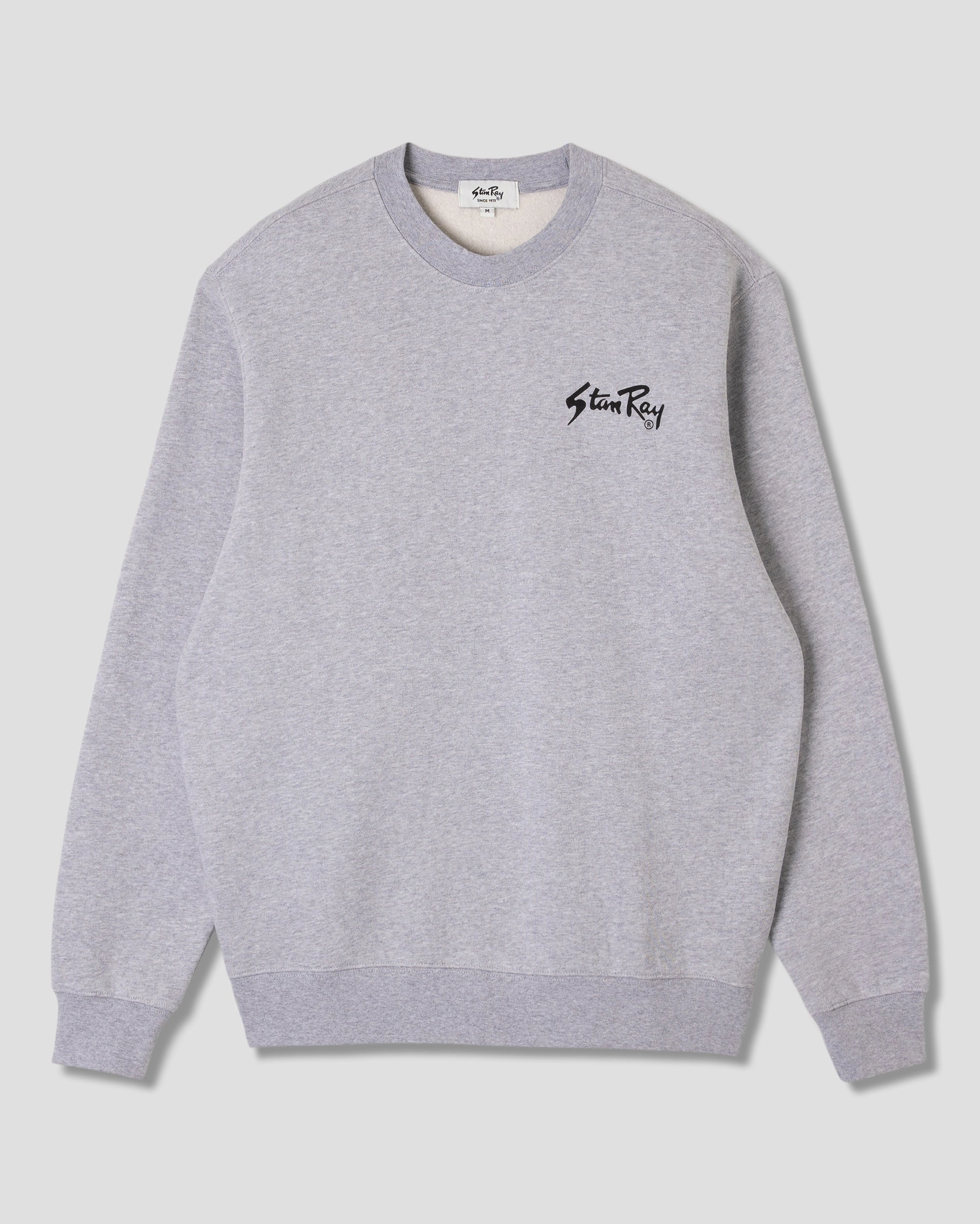 Stan OG Crew (Grey Heather / Black)