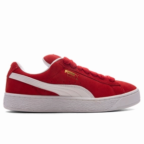 Suede XL - For All Time Red/White