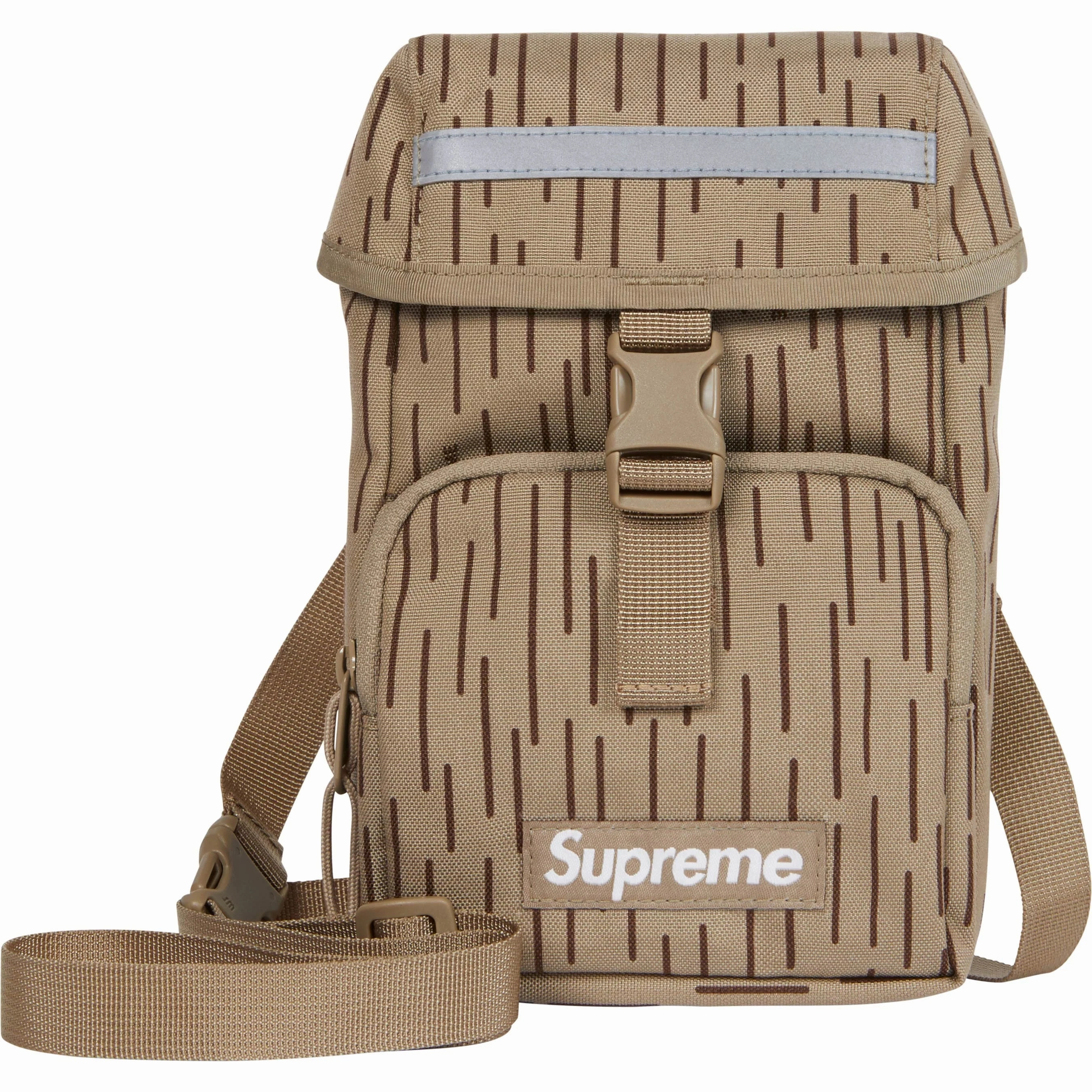 Supreme Camera Bag Tan Raindrop