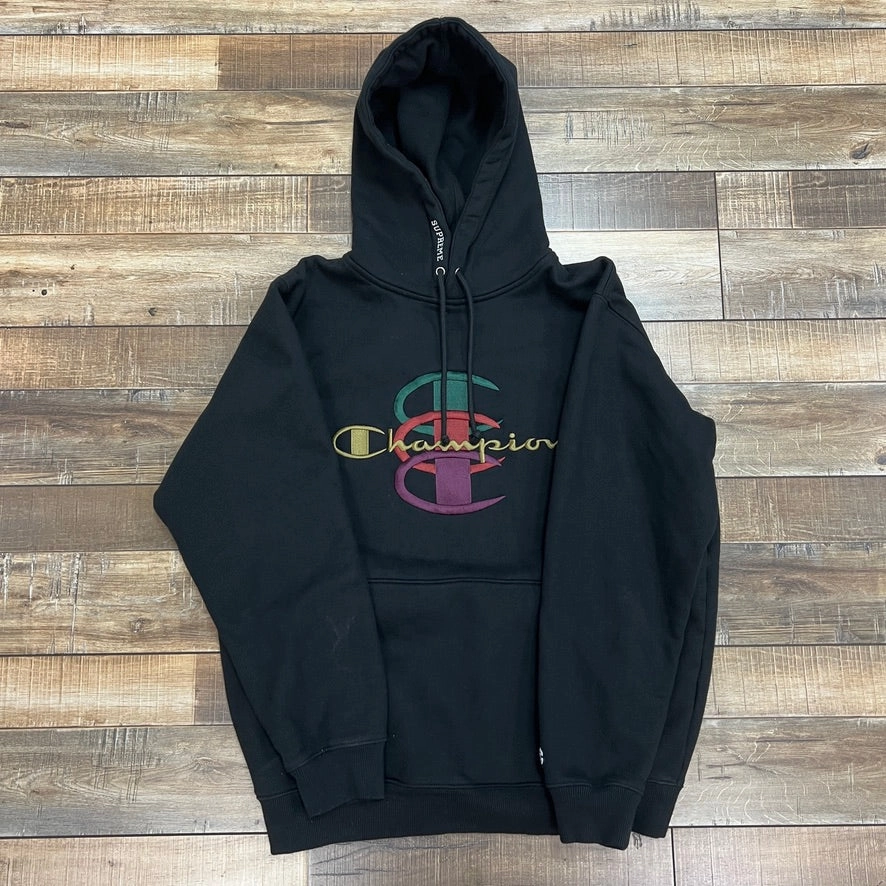 Supreme Champion Stacked C Hooded Sweatshirt