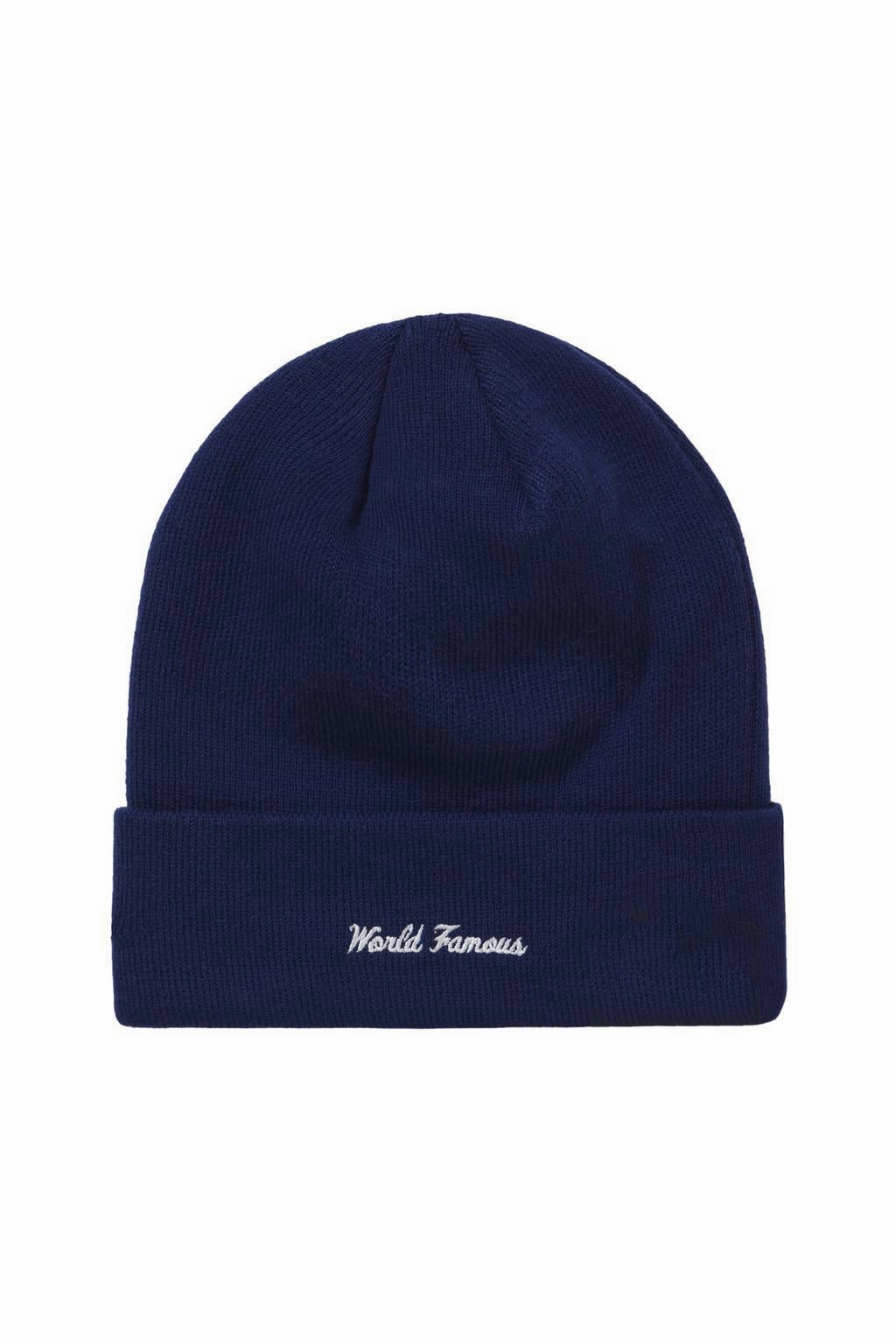 Supreme New Era Box Logo Beanie (FW21) Washed Navy