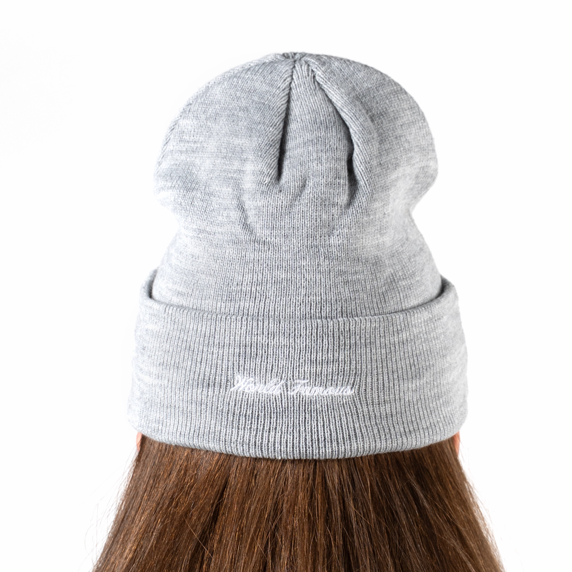 Supreme New Era Box Logo Beanie (FW22) Heather Grey