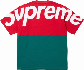 Supreme Split S/S Top Red