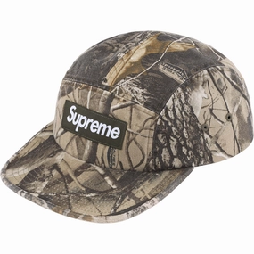 Supreme SS25 Washed Chino Twill Camp Cap Realtree® Hardwoods Camo