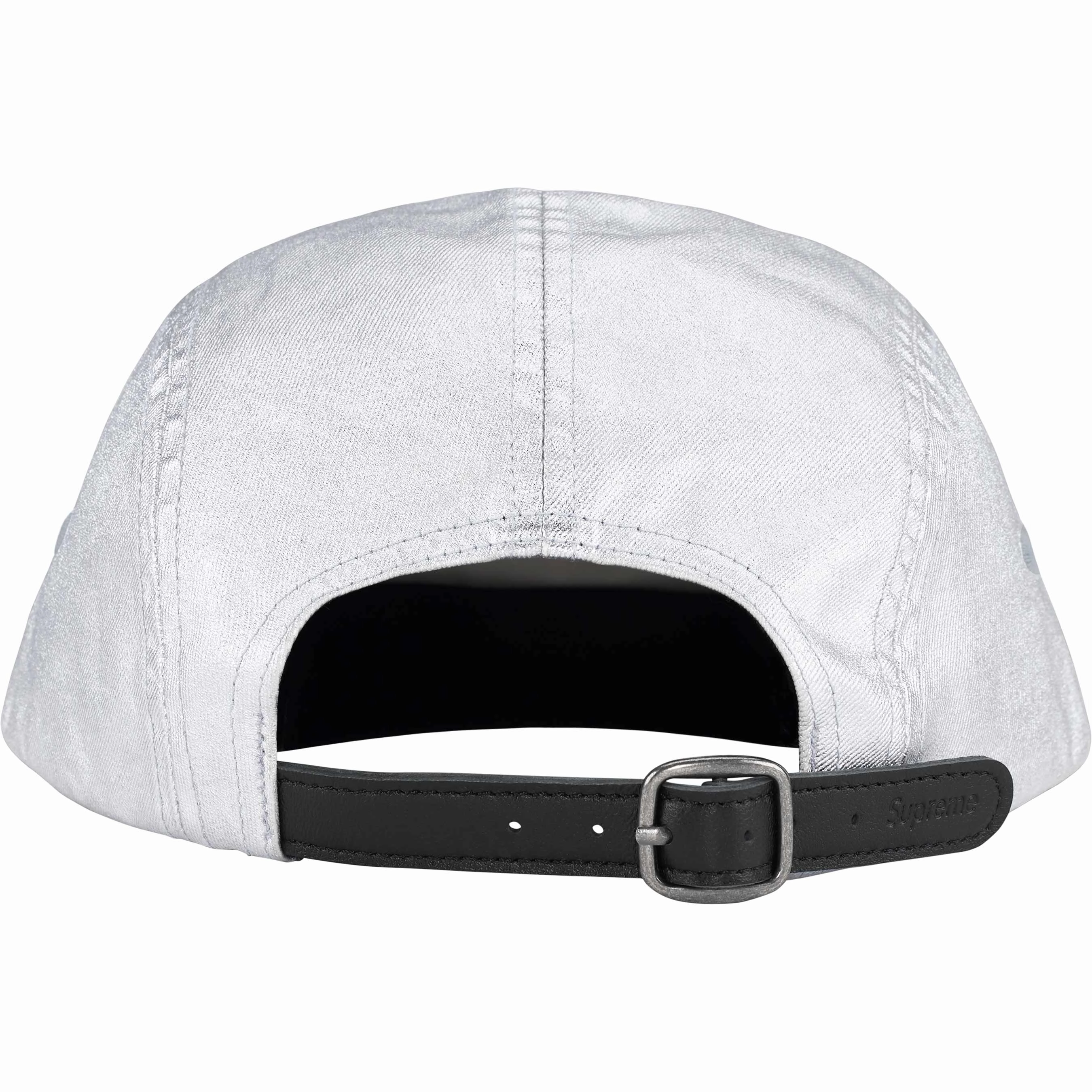Supreme SS25 Washed Chino Twill Camp Cap Sliver