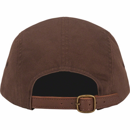 Supreme Washed Chino Twill Camp Cap Brown FW22
