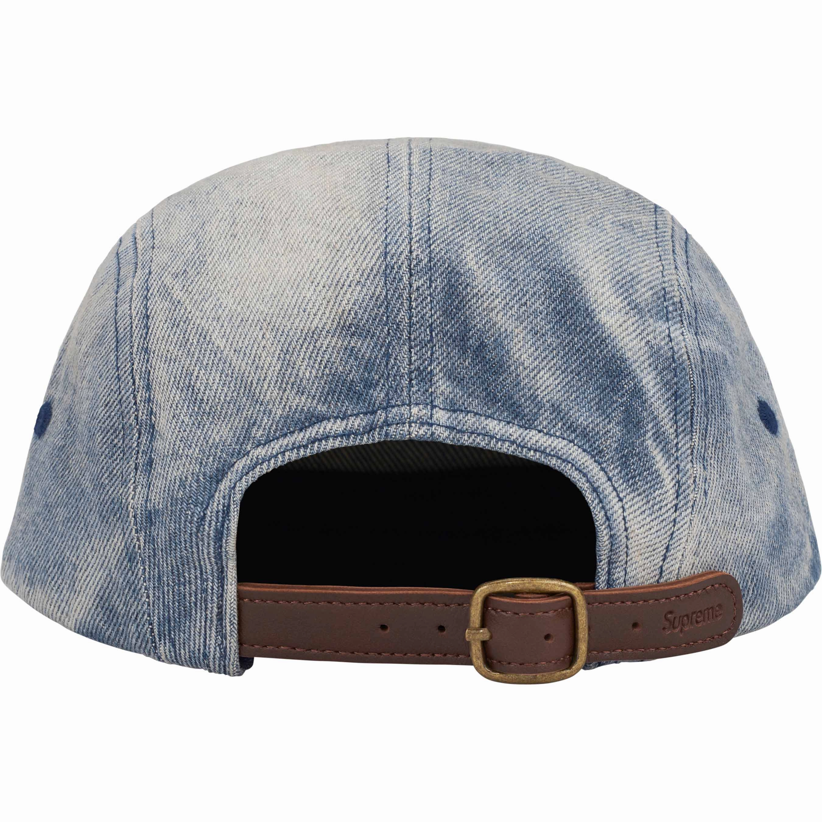 Supreme Washed Chino Twill Camp Cap Dirty Indigo