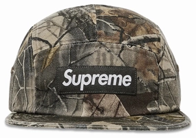 Supreme Washed Chino Twill Camp Cap "Realtree Hardwoods Camo"