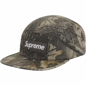 Supreme Washed Chino Twill Camp Cap (SS25) Realtree Hardwoods Camo