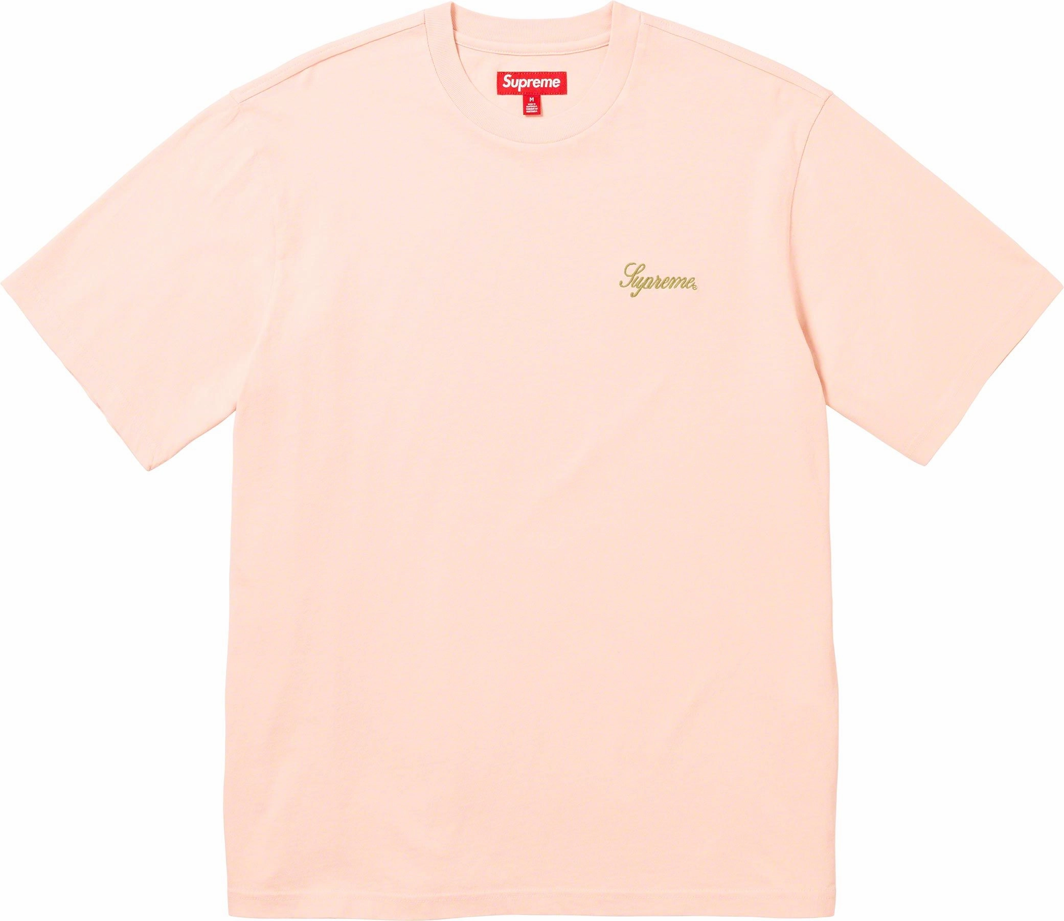 Supreme Washed Script SS Top Rose