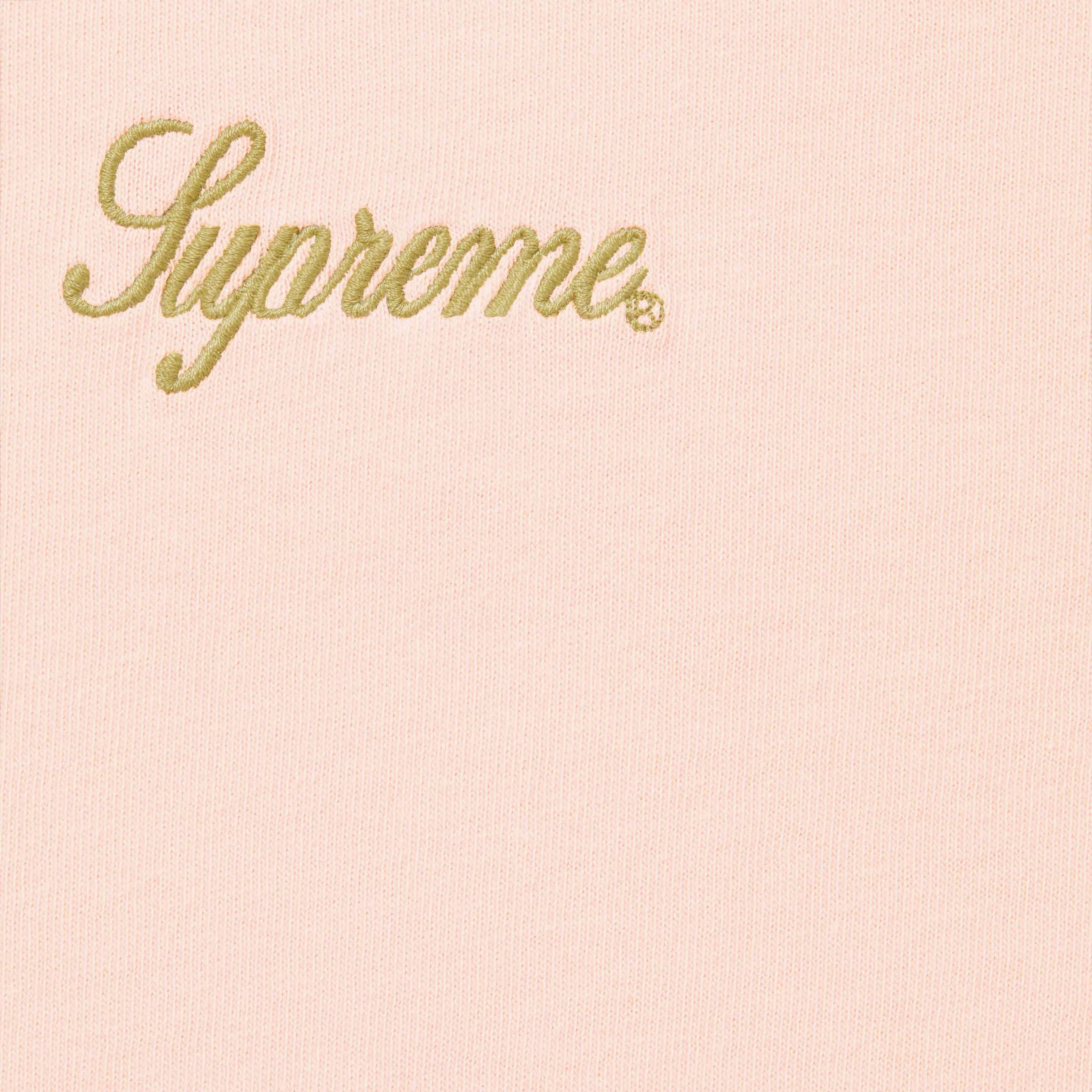Supreme Washed Script SS Top Rose