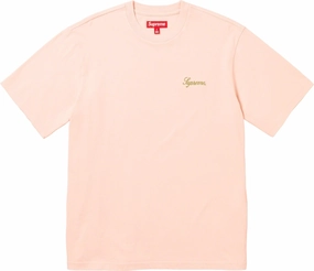 Supreme Washed Script SS Top Rose