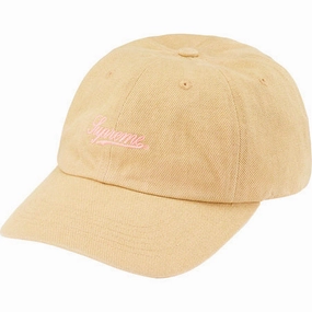 Supreme Washed Twill 6-Panel Tan