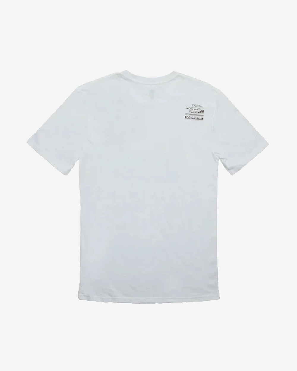 SUPREME X TNF SS18 CHROME METALLIC WHITE TEE -