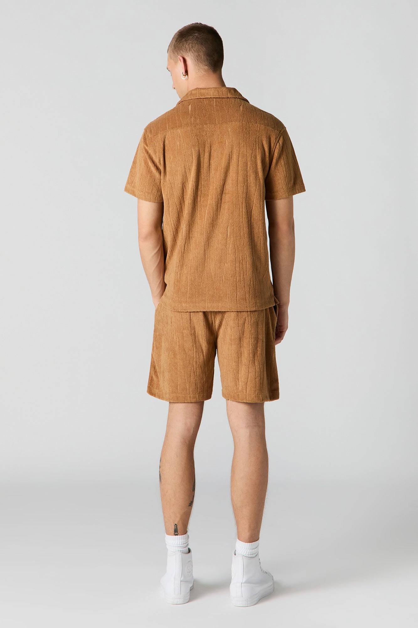 Textured Terry Short