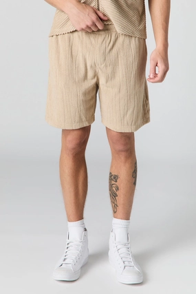 Textured Terry Short