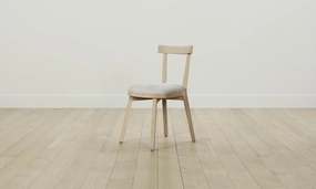 The Allen Dining Chair - Performance Textured Tweed Dove