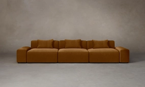 The Breuer Modular Sofa - Mohair Brown Sugar