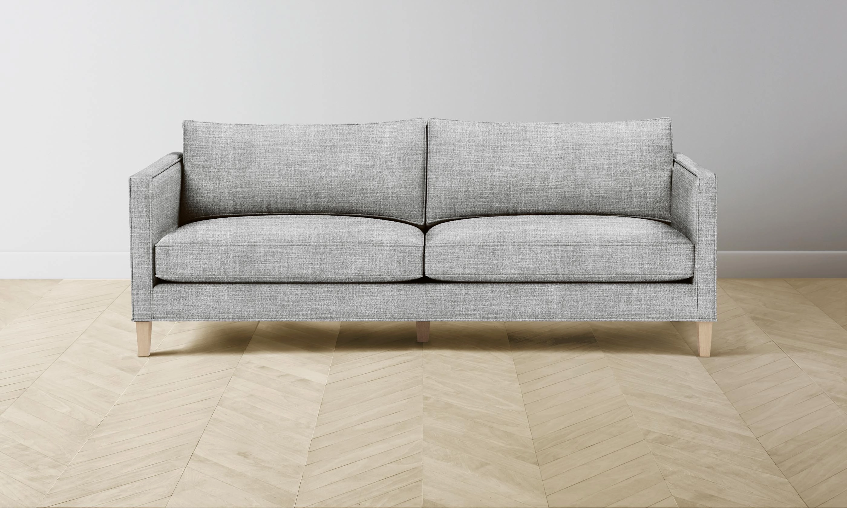 The Crosby Sofa - Performance Textured Tweed Alpine