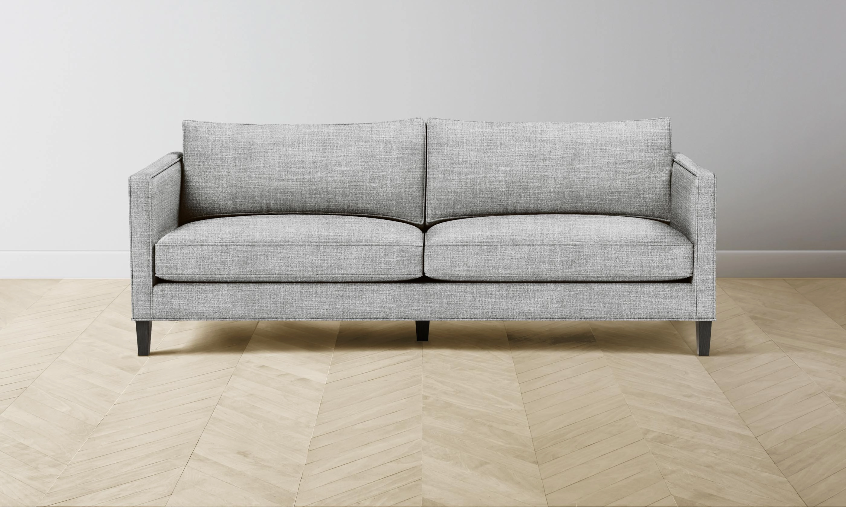 The Crosby Sofa - Performance Textured Tweed Alpine
