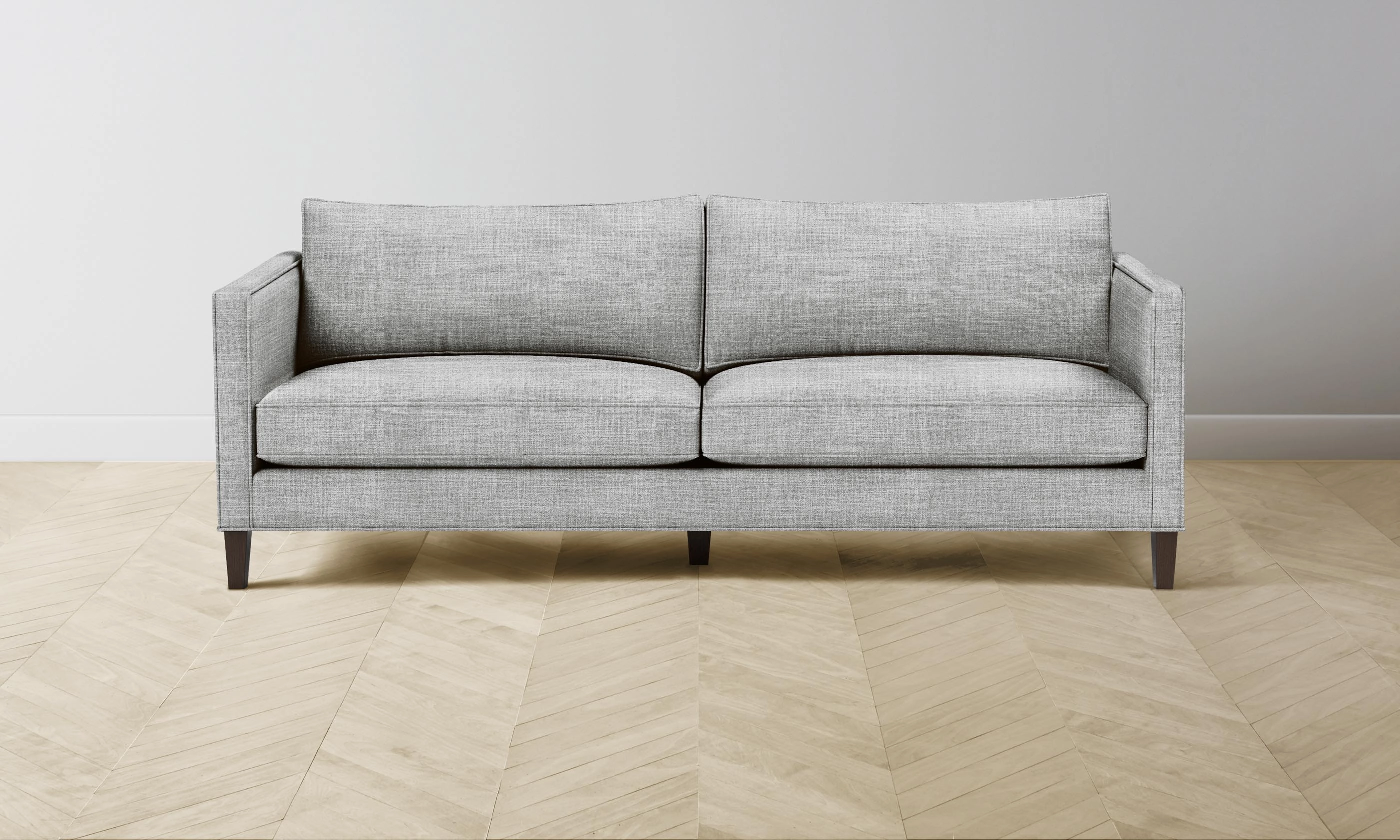 The Crosby Sofa - Performance Textured Tweed Alpine