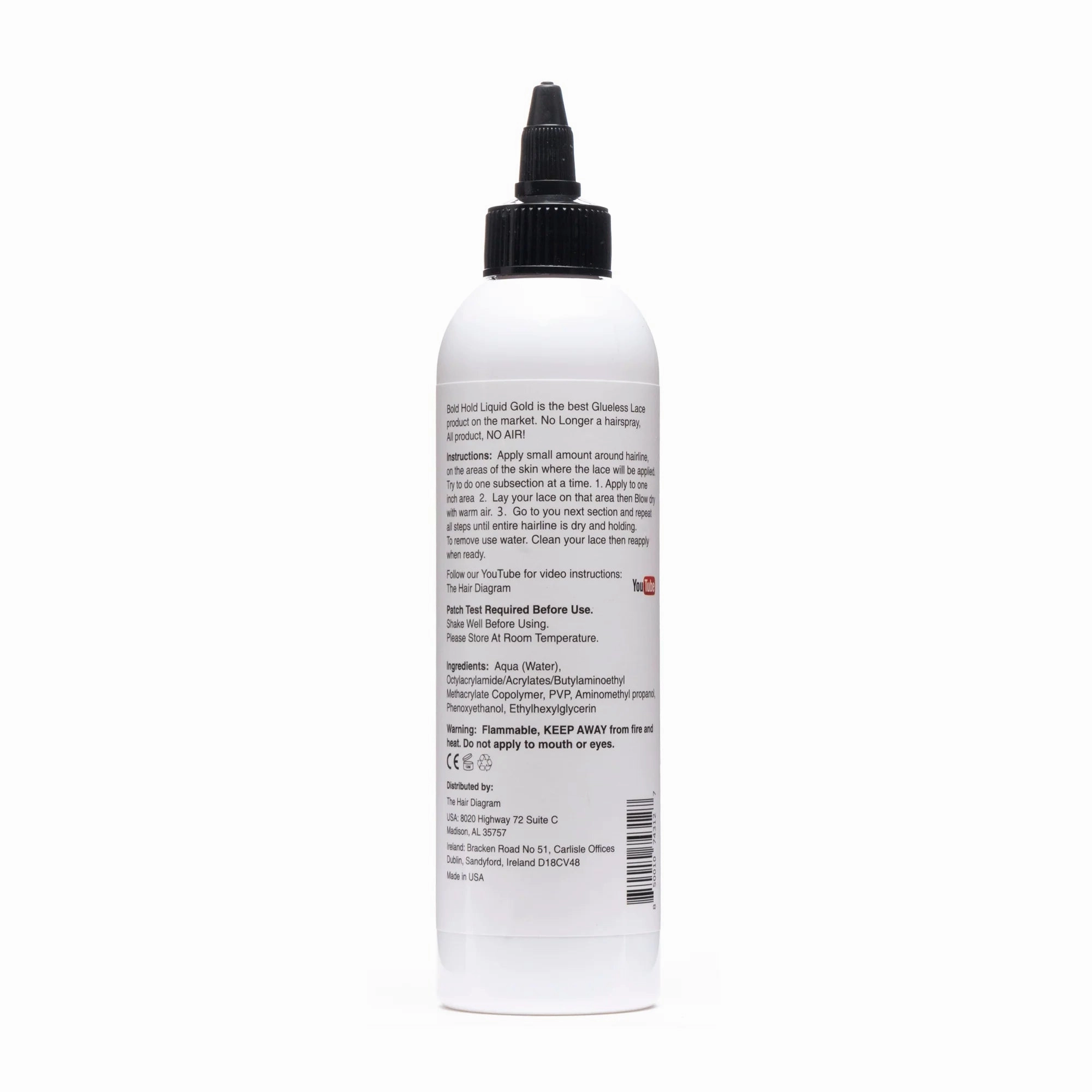 The Hair Diagram Bold Hold Liquid Gold Reloaded - 4 oz