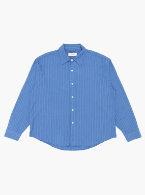 Vacation Shirt Textured Business Stripe