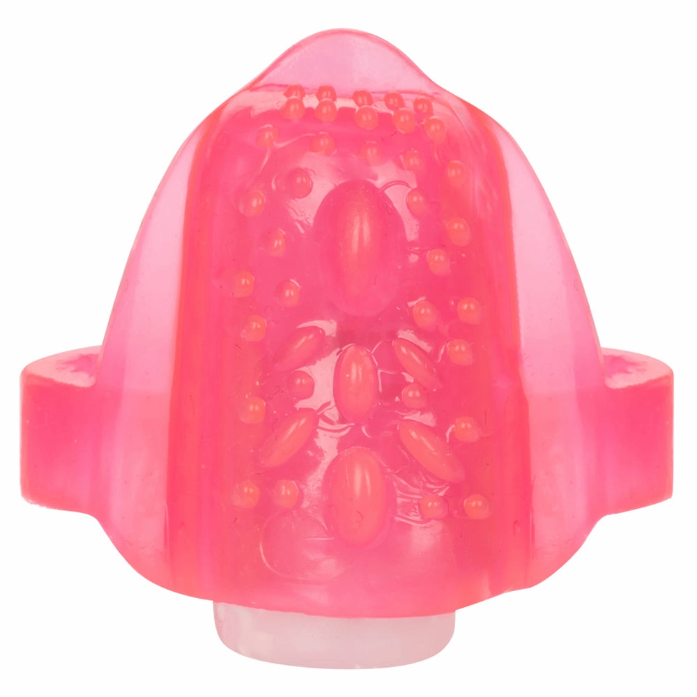 Vibrating Textured Tongue Teaser Ring