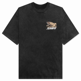Vintage Pegasus Os Tee - Black