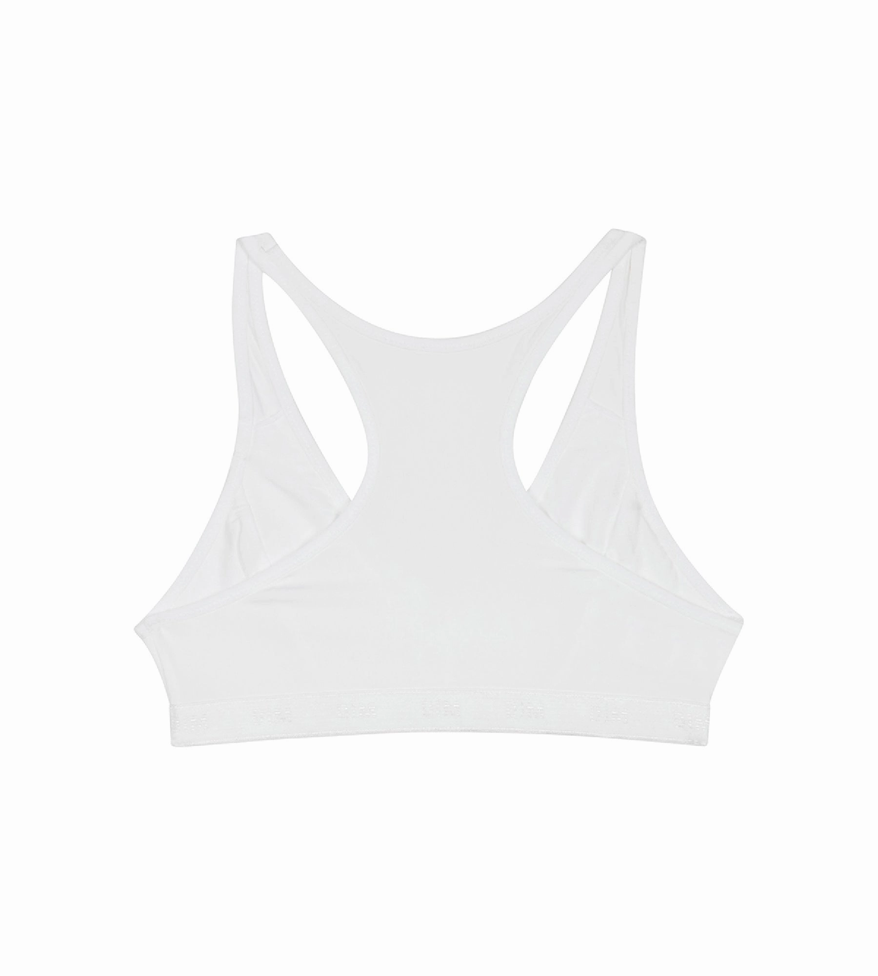 White sports bra DIM Pocket Micro Girl
